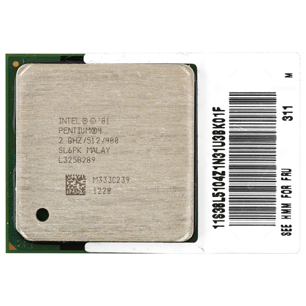 SL6PK INTEL PENTIUM 4 2GHZ 1CORE 512 KB CACHE W SOCKET 478 SL6PK  - L325B289